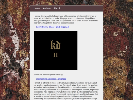 posts/Noise You Should Hear (2025) screenshot