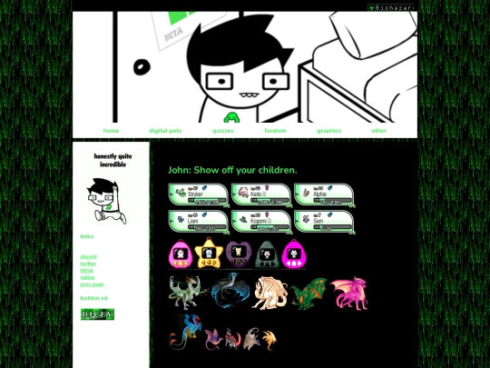 alt sites/digitalpets screenshot