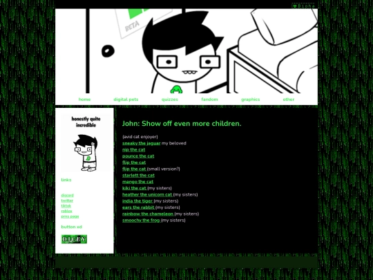 alt sites/other/beanie screenshot