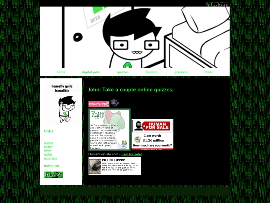 alt sites/quizzes screenshot