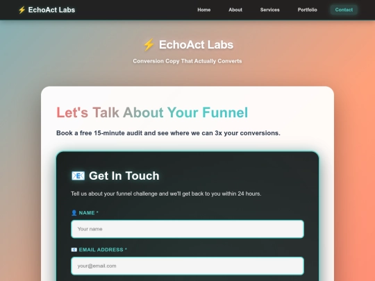 contact screenshot