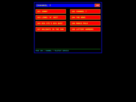index screenshot