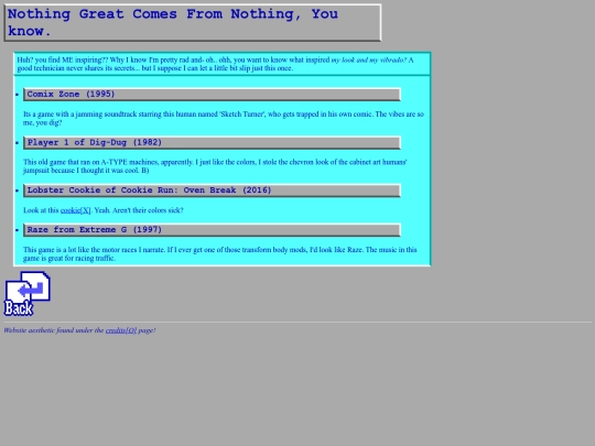 inspiration screenshot