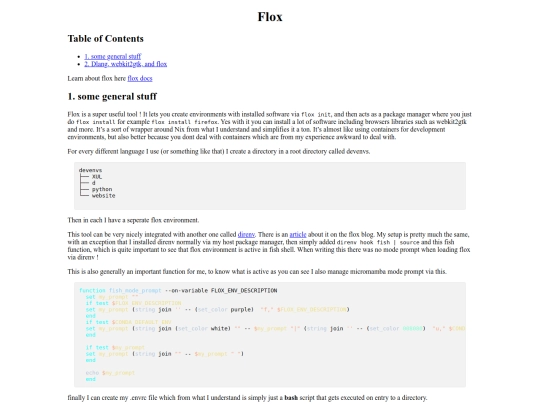 flox screenshot