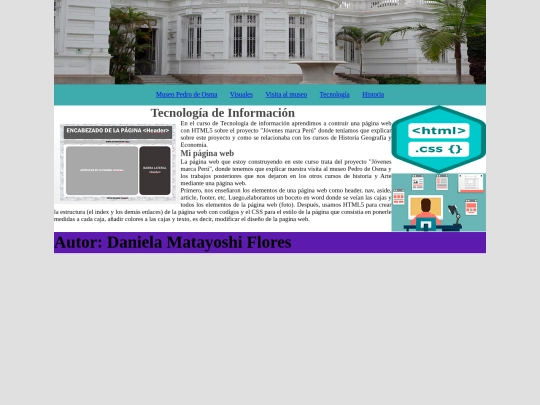 info screenshot
