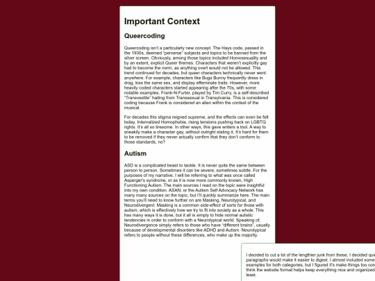 context screenshot