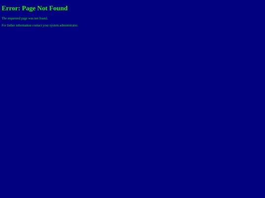 not_found screenshot