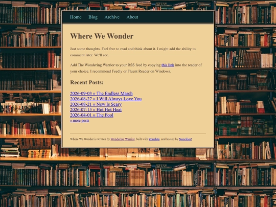 blog screenshot