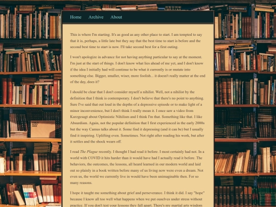 posts/2026-02-26-The-Beginning screenshot