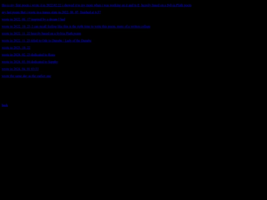 poems screenshot