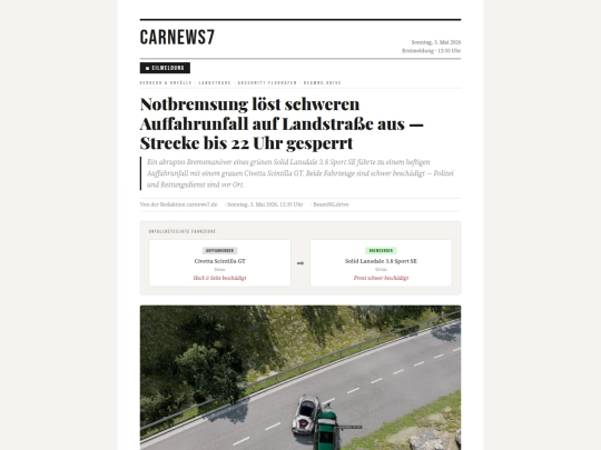 berichte screenshot