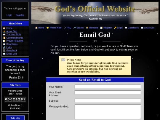 emailgod screenshot