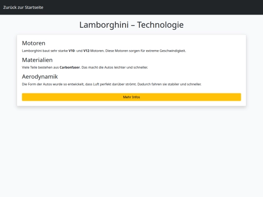 Technologie screenshot