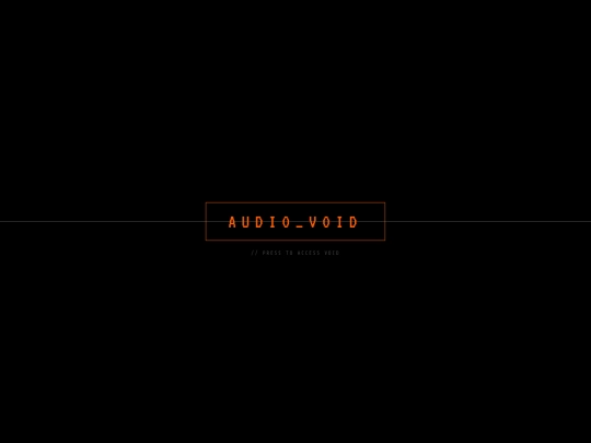 AUDIO_VOID screenshot