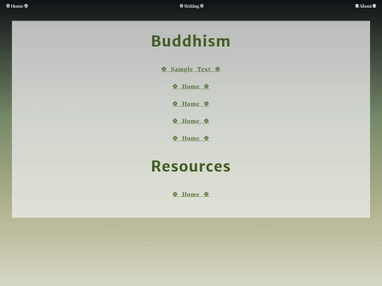 Writing screenshot