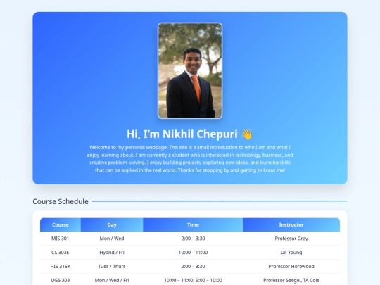 portfolio screenshot
