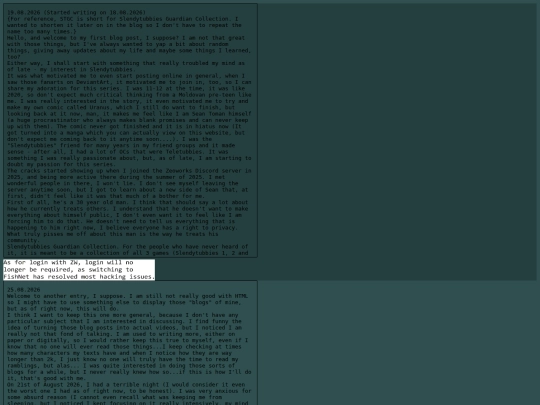 blogs screenshot