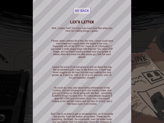 news/lexletter screenshot