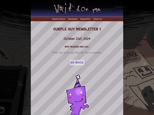 news/newsletter1 screenshot