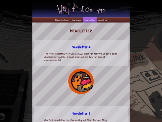 newsletter screenshot