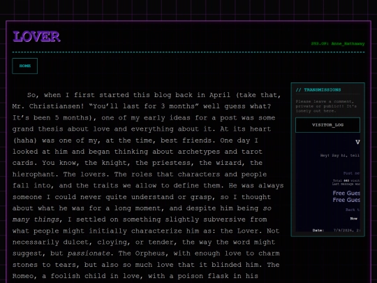 Posts/Lover screenshot