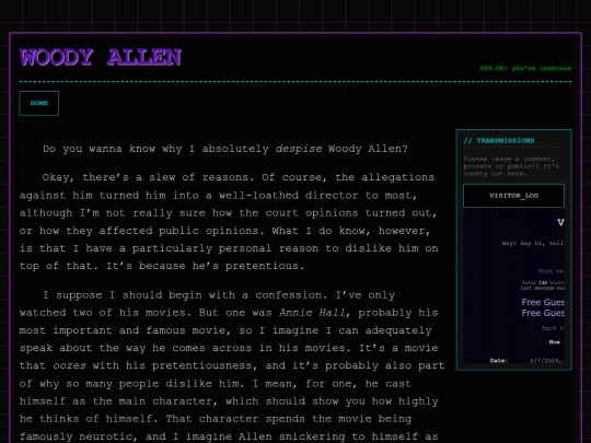 Woody_Allen screenshot