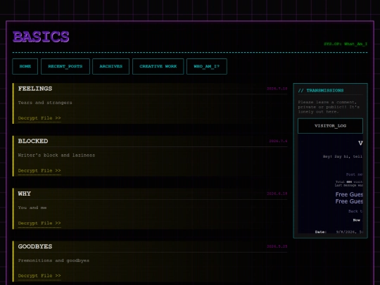 basics screenshot