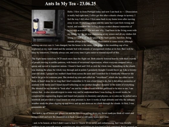 BLOGS/antsinmytea screenshot