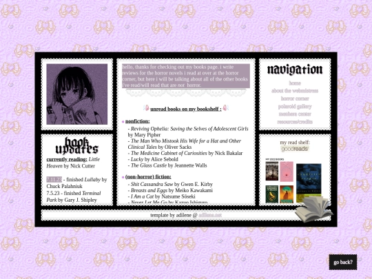 books screenshot