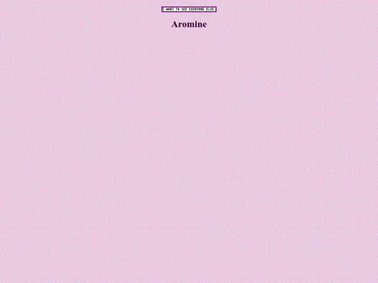 aromine screenshot