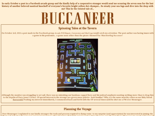 buccaneer screenshot