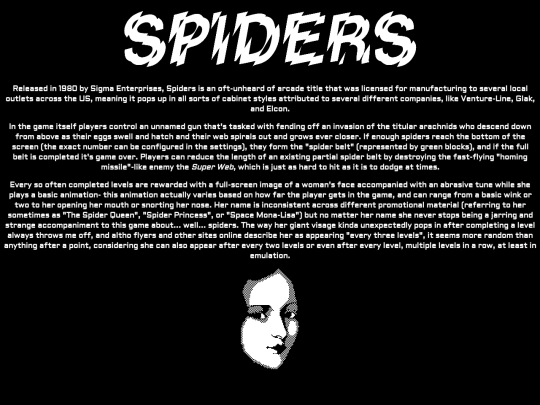 spiders screenshot