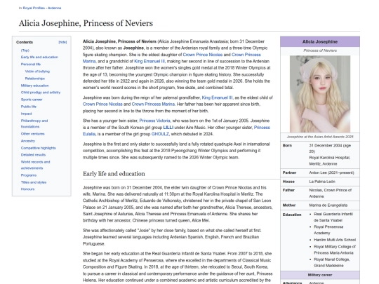 ARDENIAN ROYALS/wiki screenshot