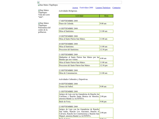 festividades2008 screenshot