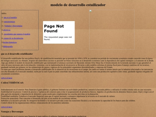 desarrollo estabilizador screenshot