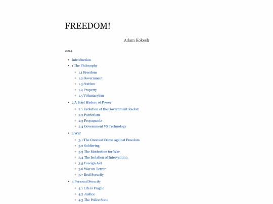 FREEDOM screenshot