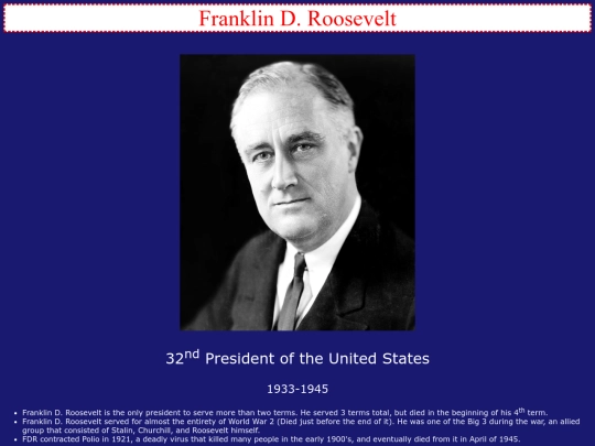 presidentprofileminiproject screenshot