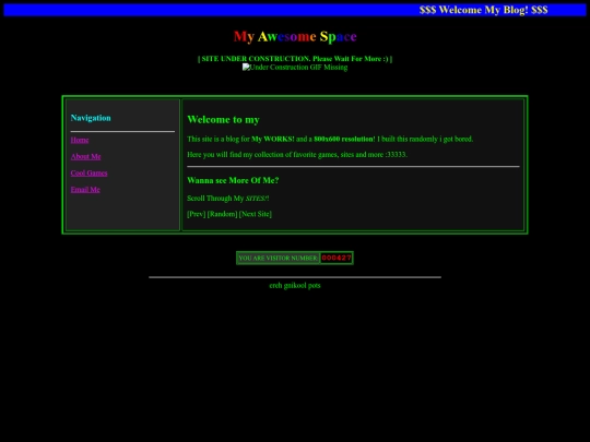 index screenshot