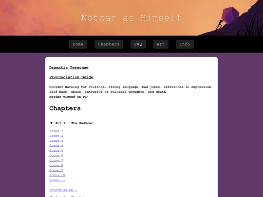 chapters screenshot