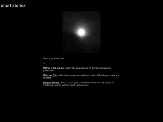 stories screenshot