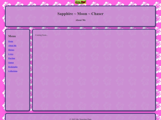 pages/about_me screenshot