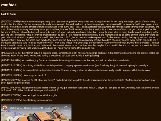 rambles screenshot
