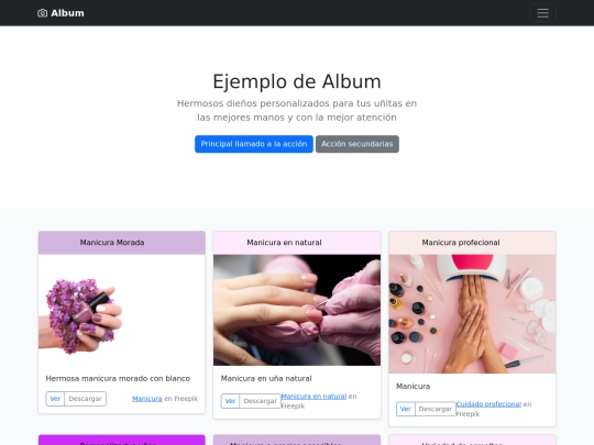 ejercicios_bootstrap/Ejercicio1 screenshot