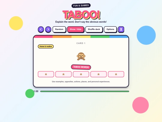 funandgames-taboo screenshot