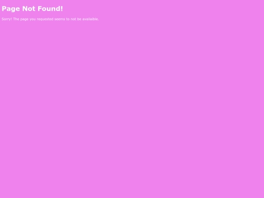 not_found screenshot
