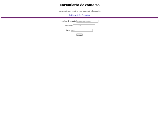 contactenos screenshot