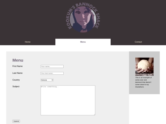 contact screenshot