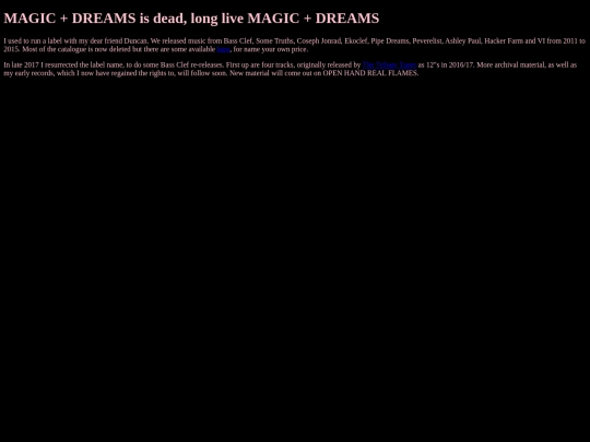 magicanddreams screenshot