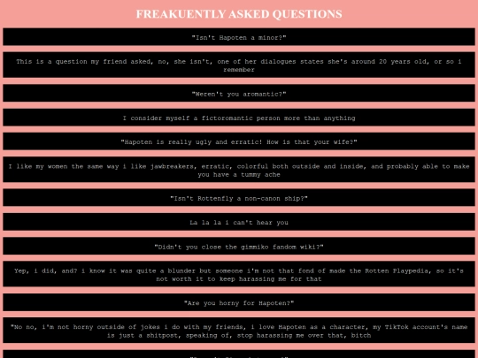 frequentlyaskedquestions screenshot