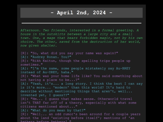 LoreSpecifics/AudreyRikhConvo/a_chat_for_us screenshot